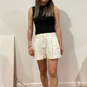 3.1 Phillip Lim White Pleated shorts